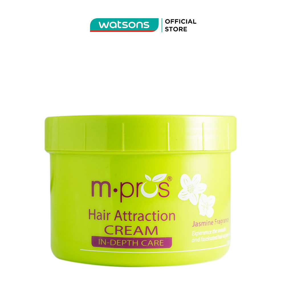 Kem Hấp Dầu M.Pros Nuôi Dưỡng Tóc Khô, Hư Tổn Chiết Xuất Hoa Lài 500ml