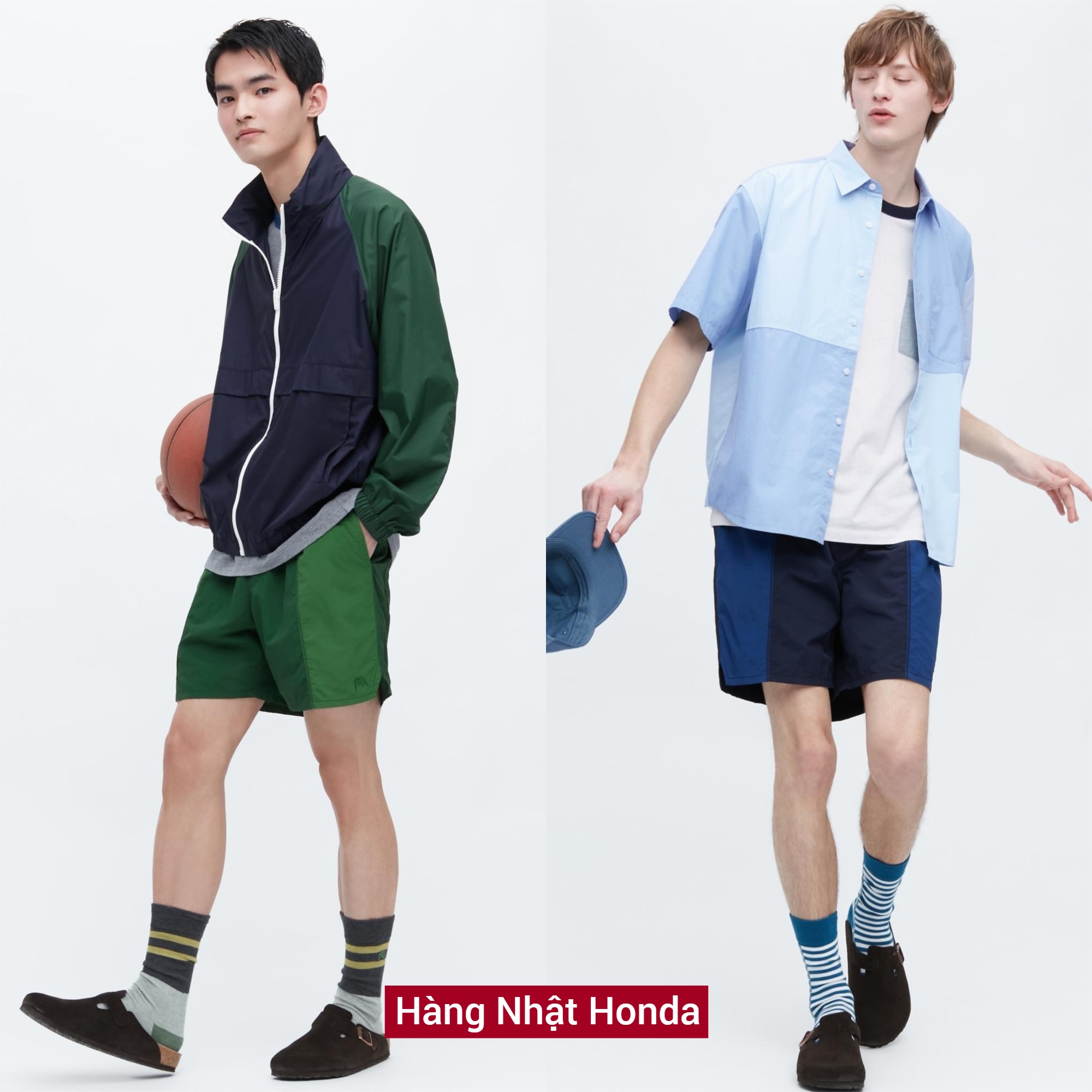 Quần short thể thao jw anderson nam - tag nhật