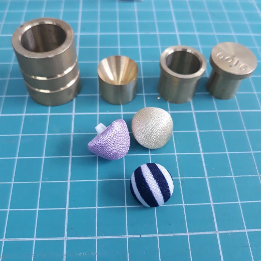 [HCM]Phôi nhôm làm nút bọc vải