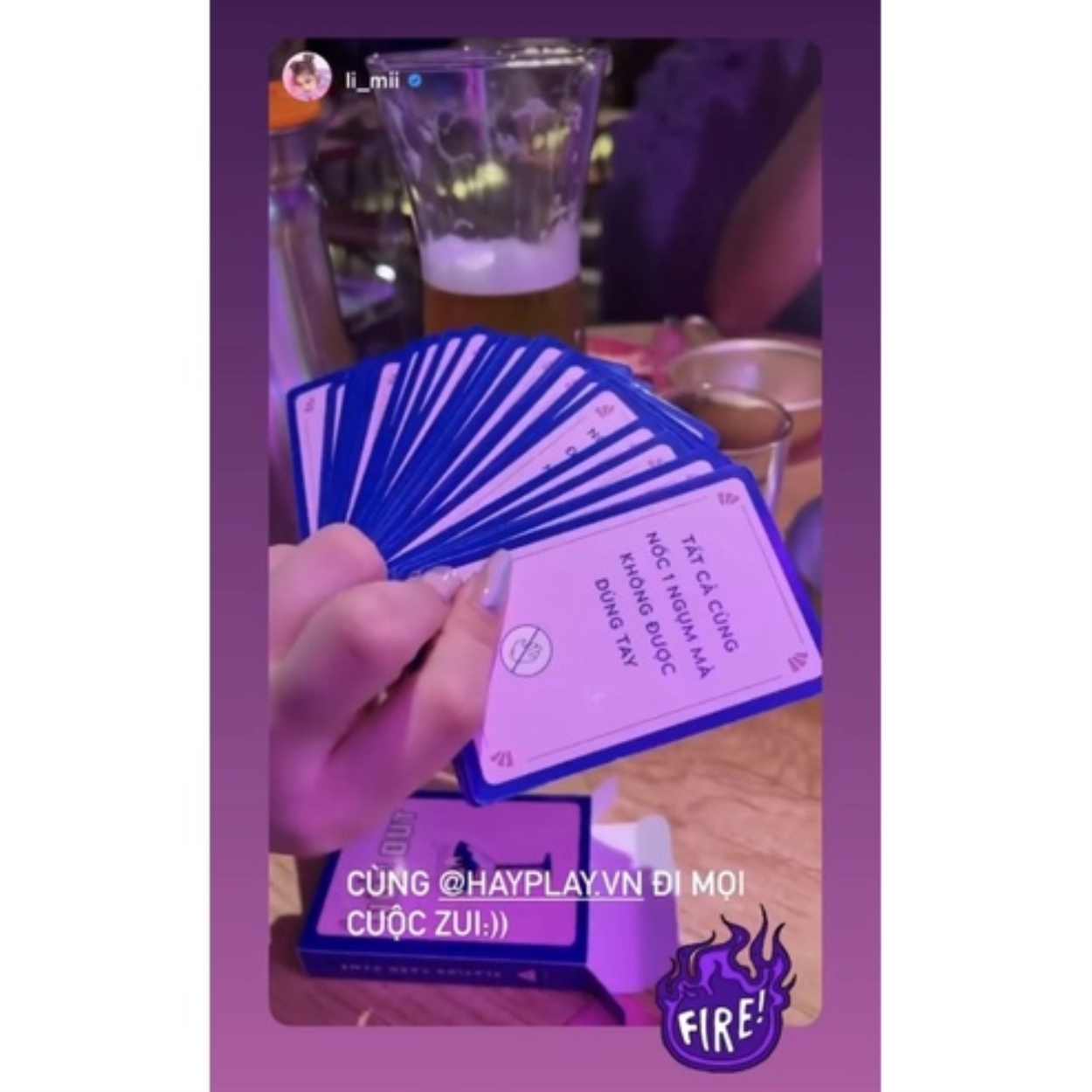 ✆☽♕ Bộ bài Nốc Out - Drinking Game hot trend giúp khuấy động các buổi hội họp tụ tập vui chơi cùng bạn bè