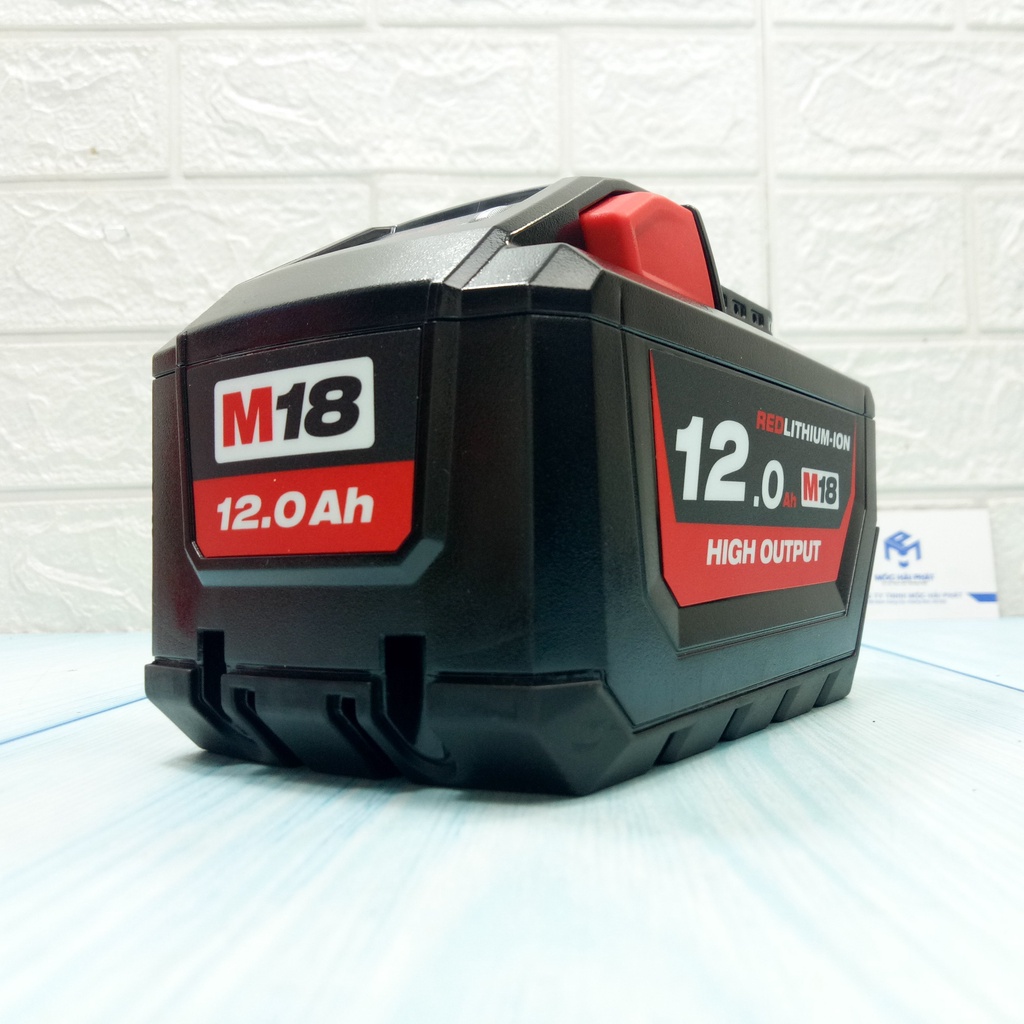 Pin milwaukee m18 12ah m18hb12 chính hãng