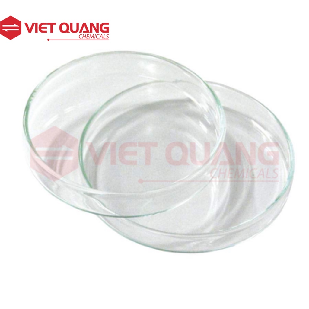 Đĩa petri thuỷ tinh VietQuangchemicals phi 75mm