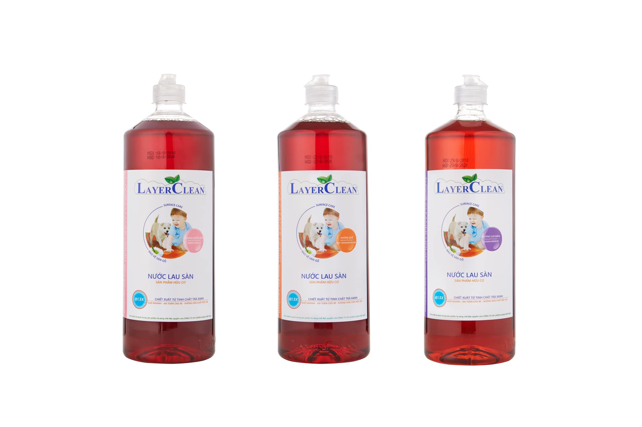 Nước Lau Sàn Hữu Cơ 1,25L - Hương Quế