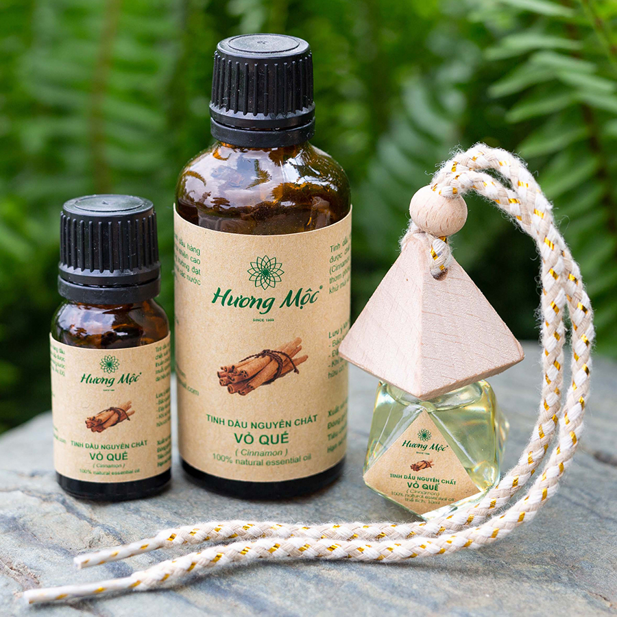 [COMBO]Tinh dầu Vỏ Quế Hương Mộc - Chất lượng cao - Có kiểm định COA