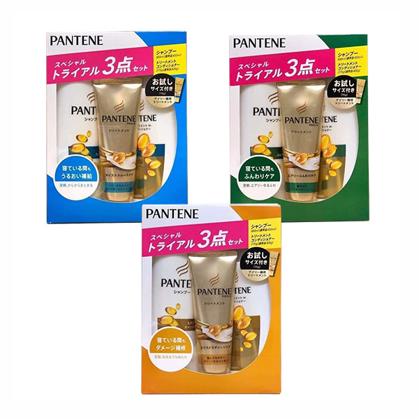 Bộ dầu gội xả set 3 pantene nhật bản