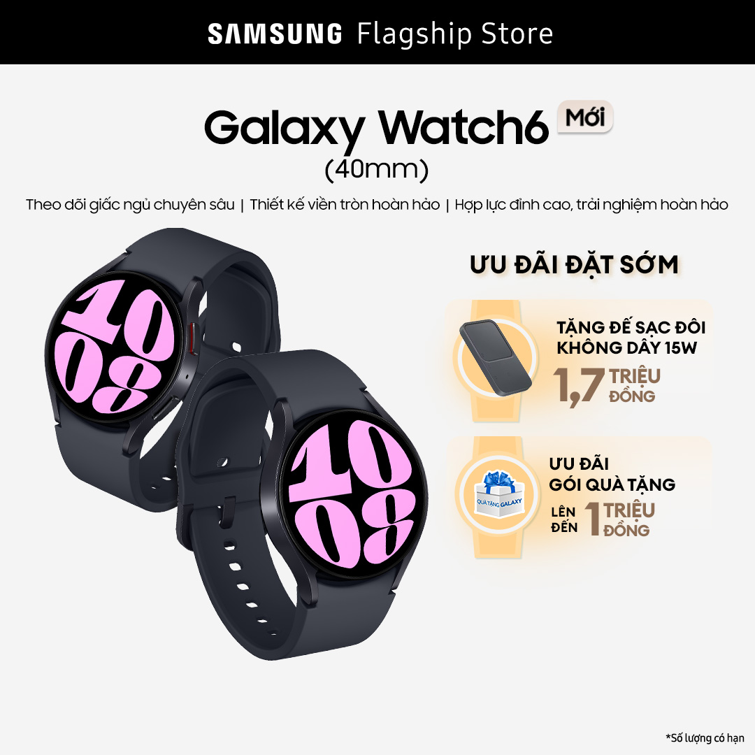 CHỈ 15.09 Samsung Galaxy Watch 6 40mm