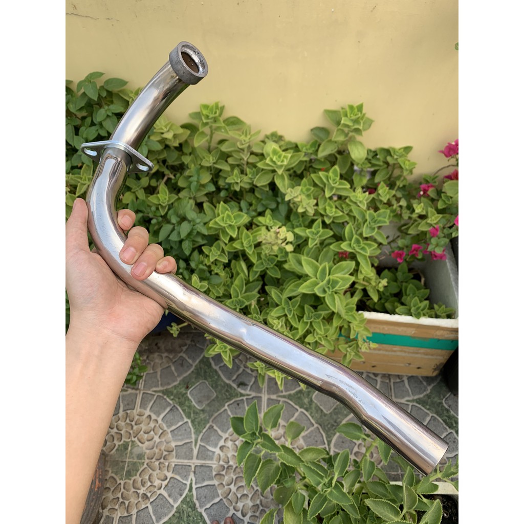 Cổ pô inox304 cho ex150 không gỉ