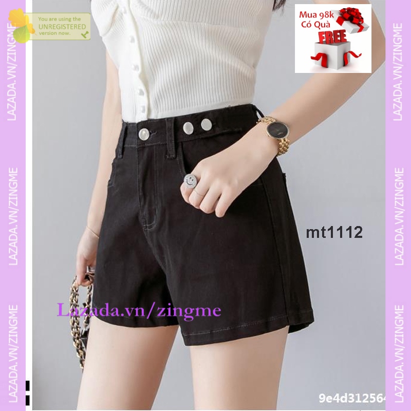 Quần Sooc phối Khuy Lưng Mt1112 zingme cá tính