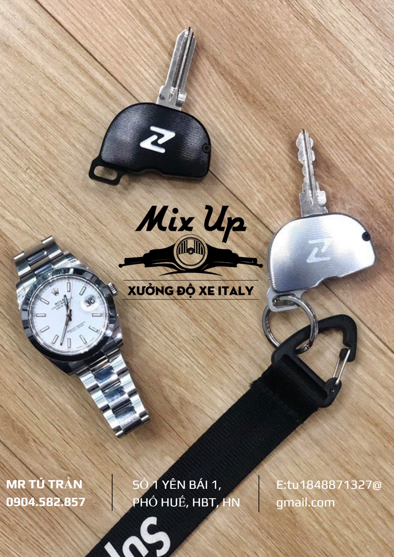 BỌC CHÌA KHÓA NHÔM Z CHO XE VESPA