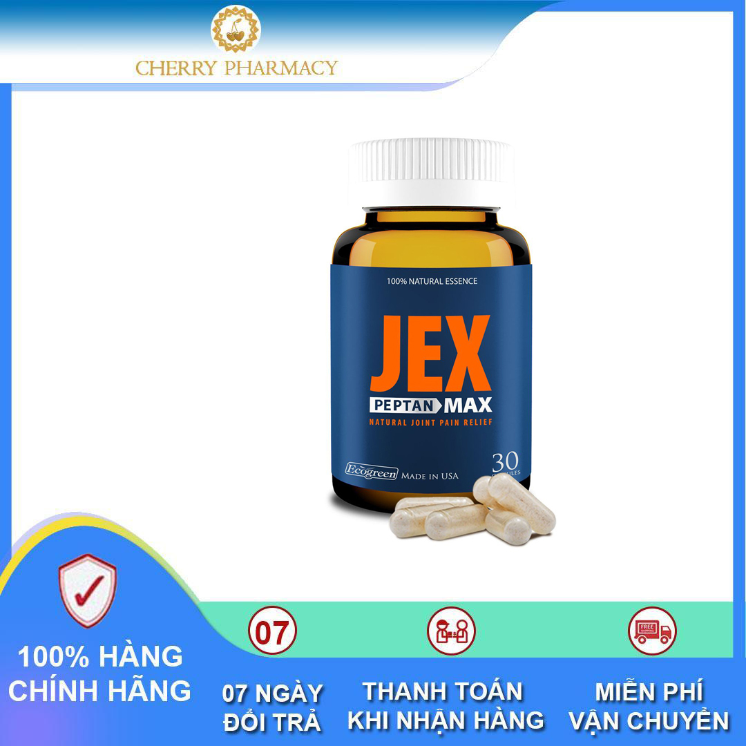 Jex Max giúp giảm đau nhức xương khớp 30 viên