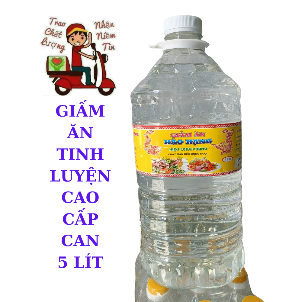 Giấm tinh luyện long phùng siêu hạng thơm ngon an toàn