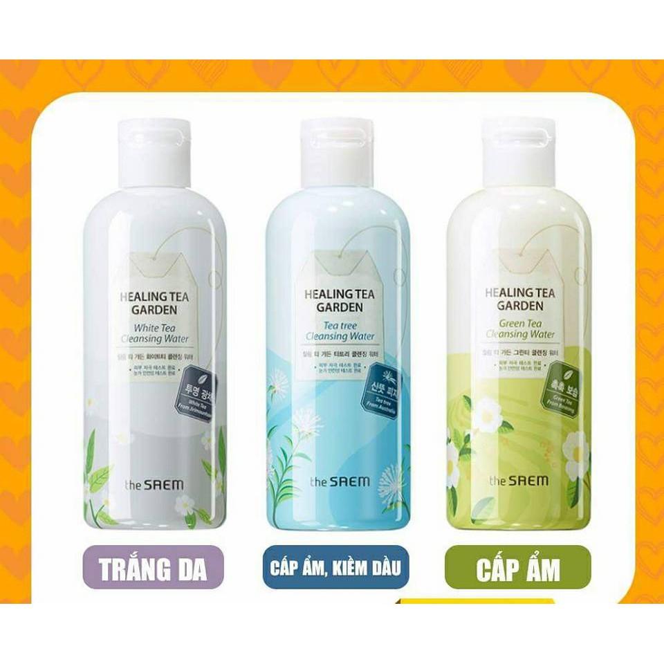 [HCM]Tẩy Trang Healing Tea Cleasing Water The Saem 300ml