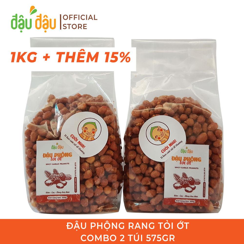 1kg +15% đậu phộng rang tỏi ớt đậu đậu