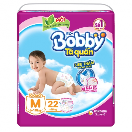 Tã/bỉm quần bobby m22 .