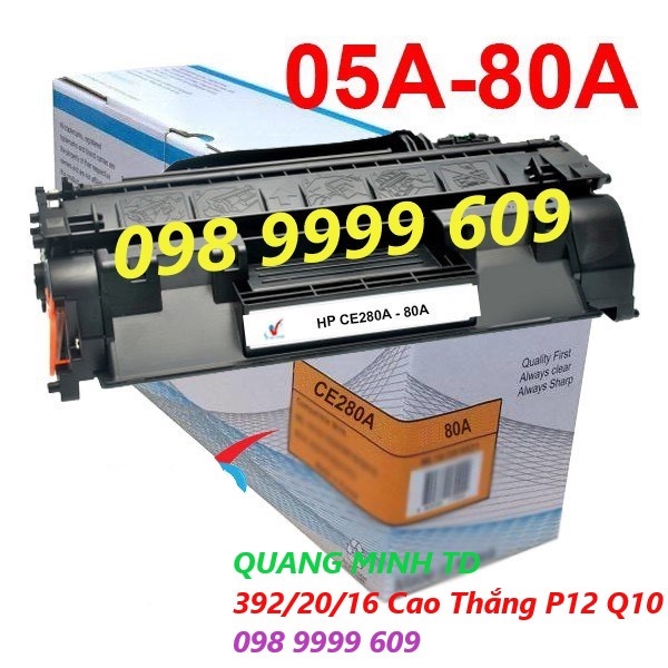 Hộp mực 80a/05a cannon 6300,6310,251dw,6600,416dw- hp pro 400 m401n, m425dn,p2035,p2055