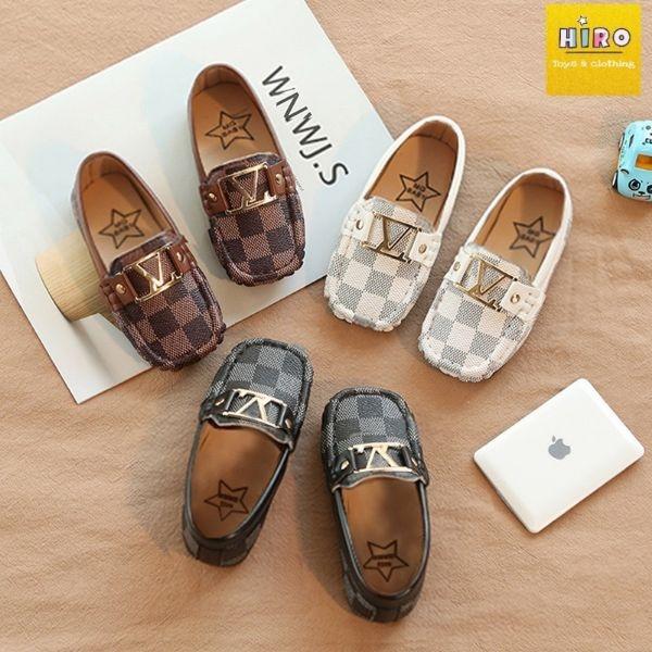 Giày lười cho bé sành điệu MGBaby size 22-30 ( 3 mẫu). Giày bé trai