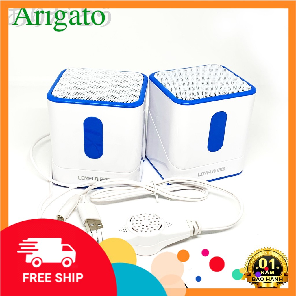 Loa Vi Tính Mini 2.0 Loyfun LF-809S - Loa vi tính giá rẻ.LL1