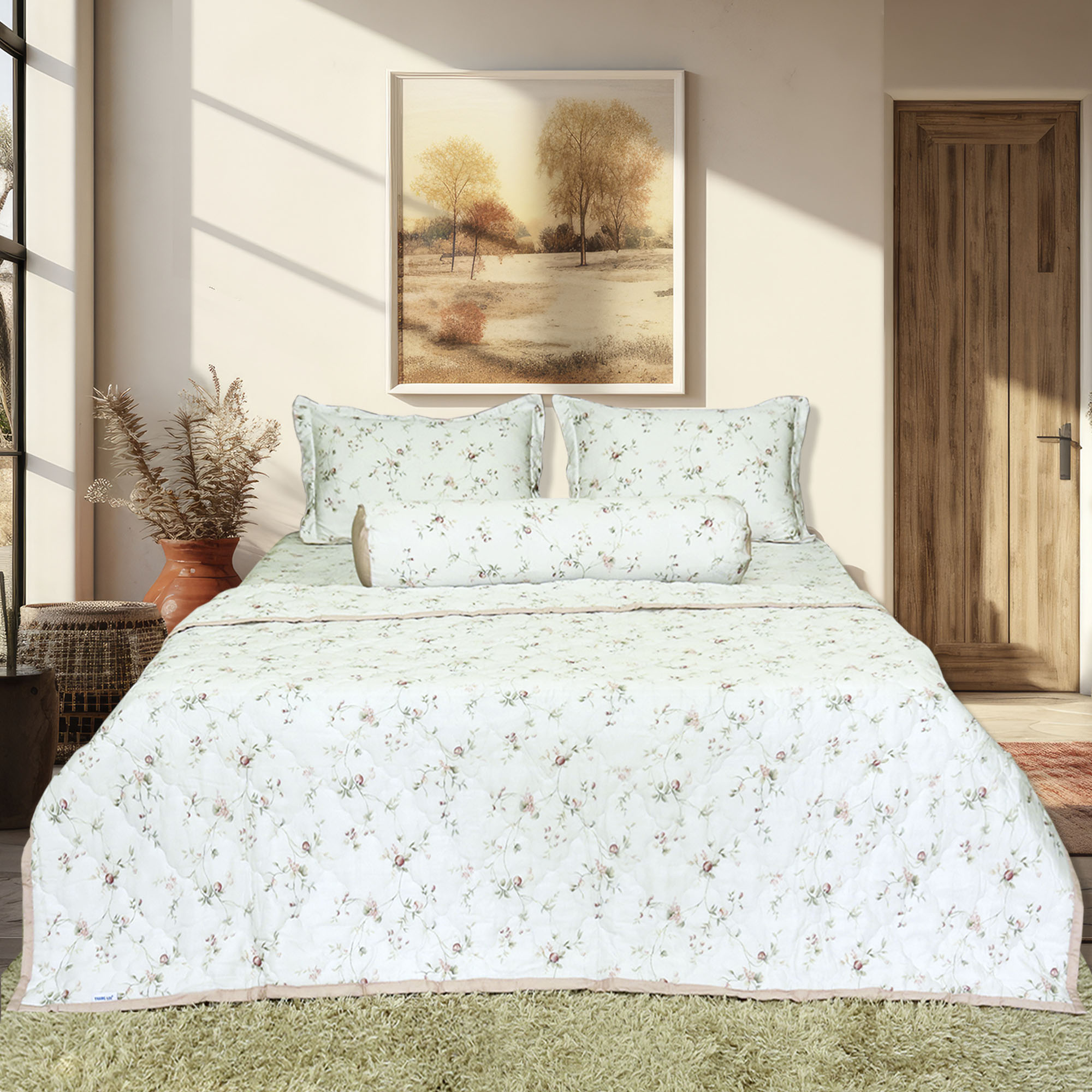 Bộ Chăn Drap Gối Tencel Thắng Lợi - Chính hãng