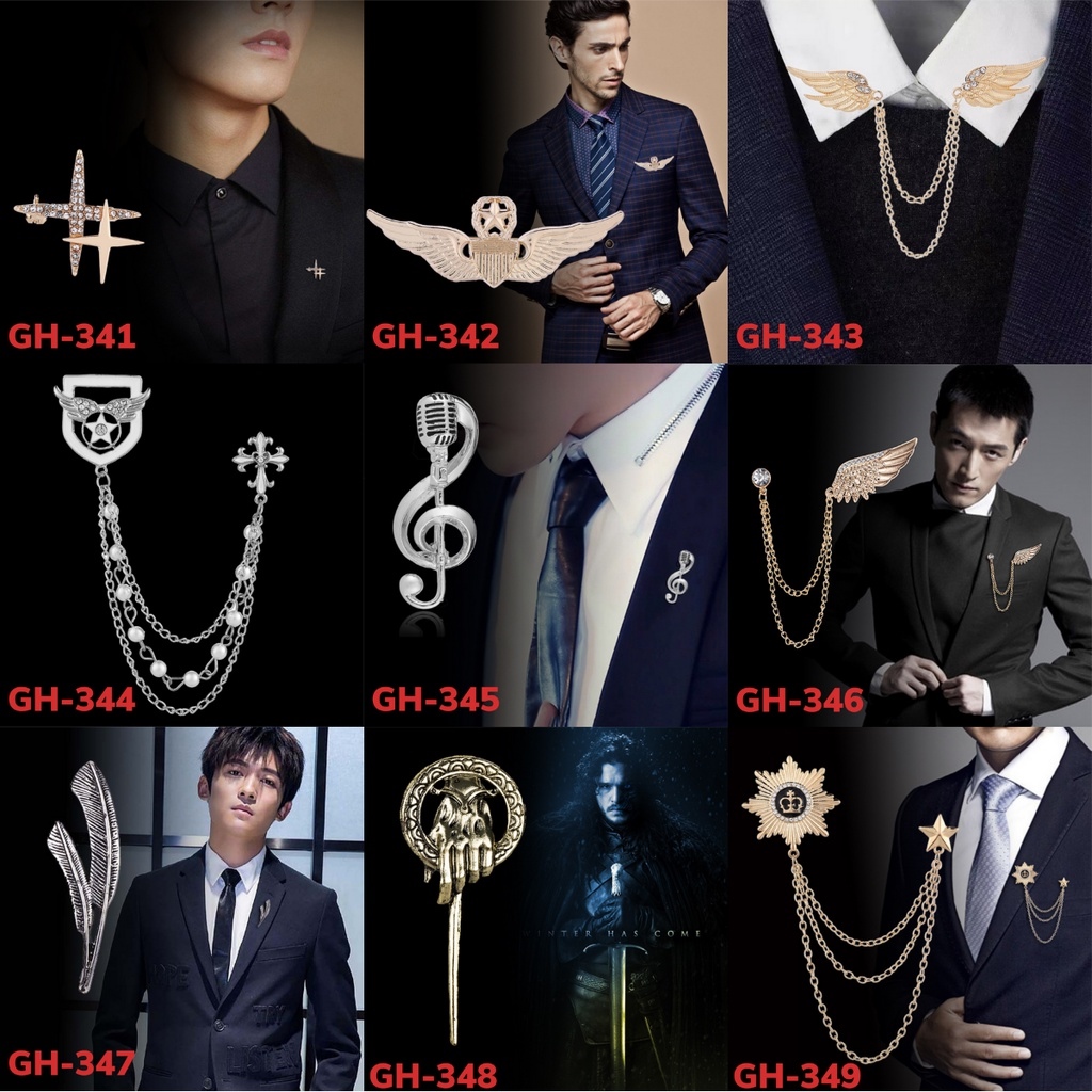 Giảm Giá Ghim Cài Áo Vest Nam Thời Trang Phù Hợp Dự Tiệc Đám Cưới Chú Rể  Chụp Ảnh Lapel Pin Cài Áo Vest Nhiều Mẫu Lựa Chọn - Beecost