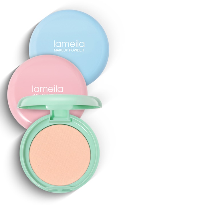 [HCM]Phấn Phủ Lameila 5046 Kiềm Dầu Che Khuyết Mịn Dưỡng Da Chống nước Dạng Bột