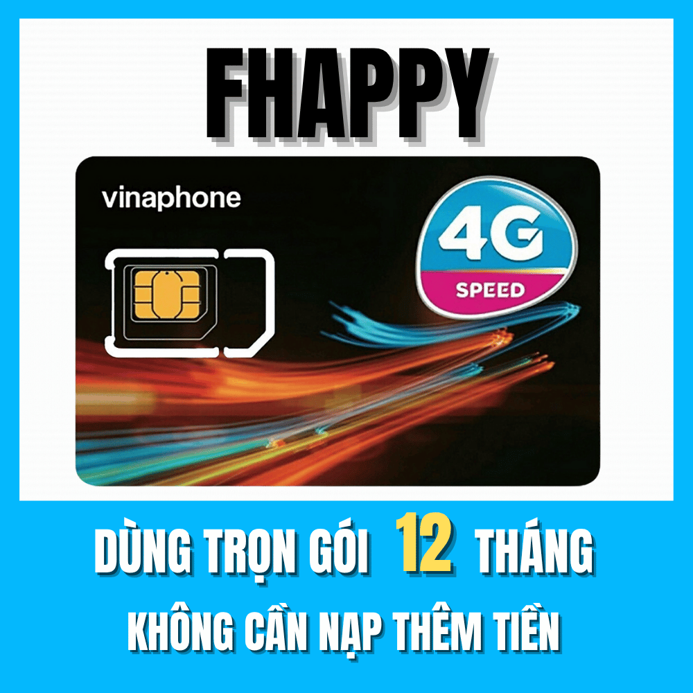 ( SALE SỐC 50% ) SIM VINA 1 NĂM FHAPPY - COMBO DATA + NGHE GỌI - 2GB/NGÀY + 1000 PHÚT GỌI NỘI MẠNG SỬ DỤNG 12 THÁNG KHÔNG NẠP TIỀN . FREESHIP - CHƯA KÍCH HOẠT