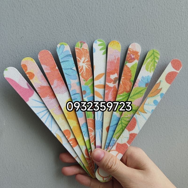 Dũa/ giũa móng tai móng chân loại dày nhiều màu và màu đen