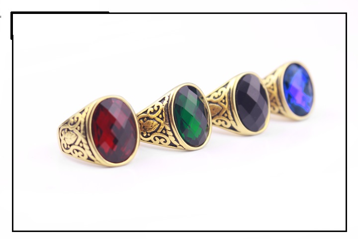 Nhẫn Nam Inox Cao Cấp Mạ Vàng Độc Đẹp Giá Rẻ