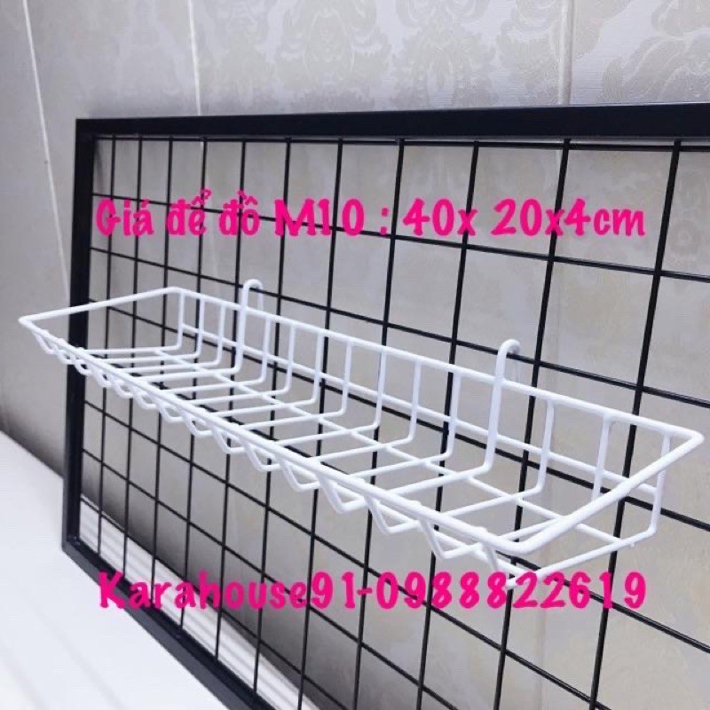 Giỏ Giá Cài Khung Lưới Sắt Trang Trí, Decor Nhà Cửa Siêu Xink