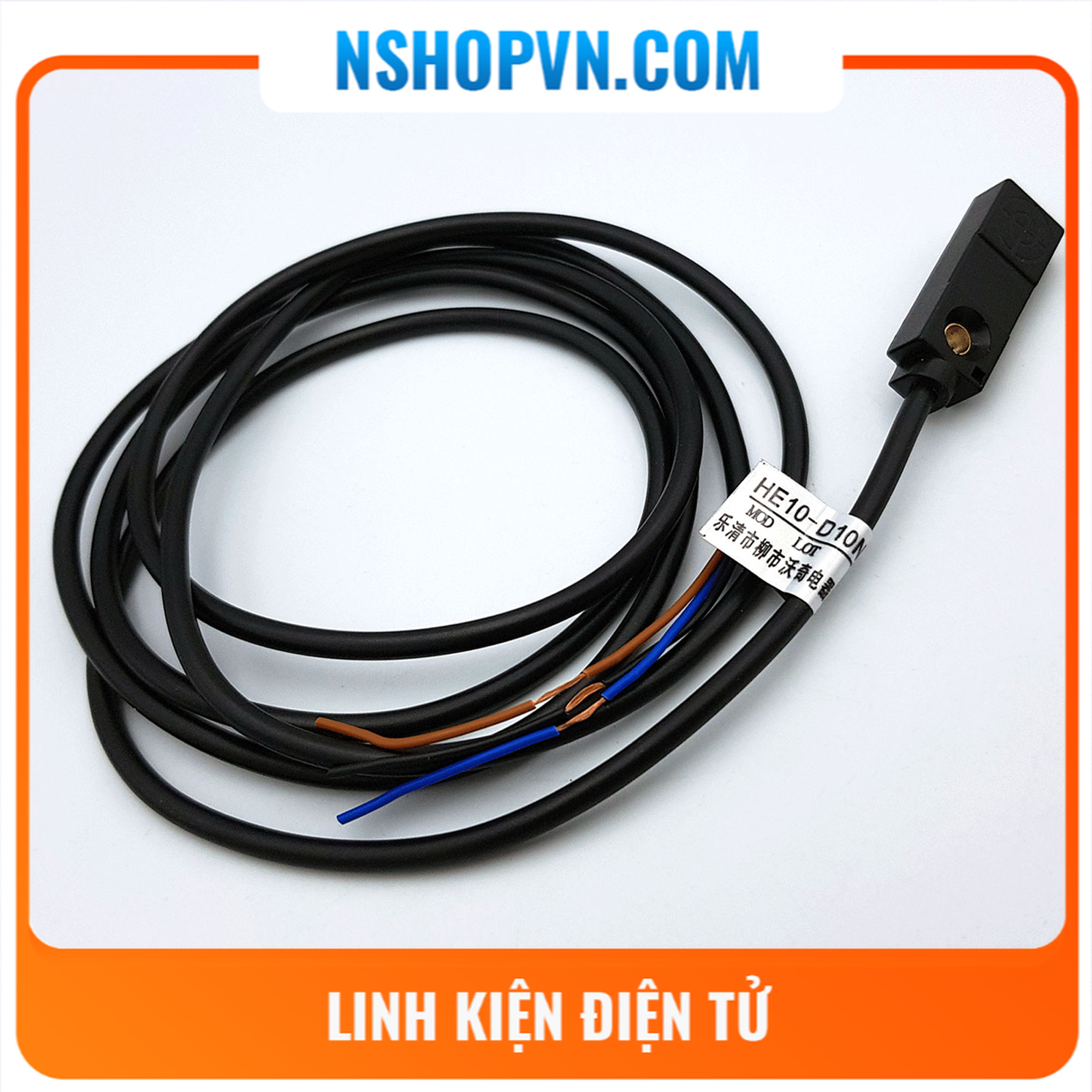 Cảm biến phát hiện nam châm, từ trường HE10-D10NK NPN