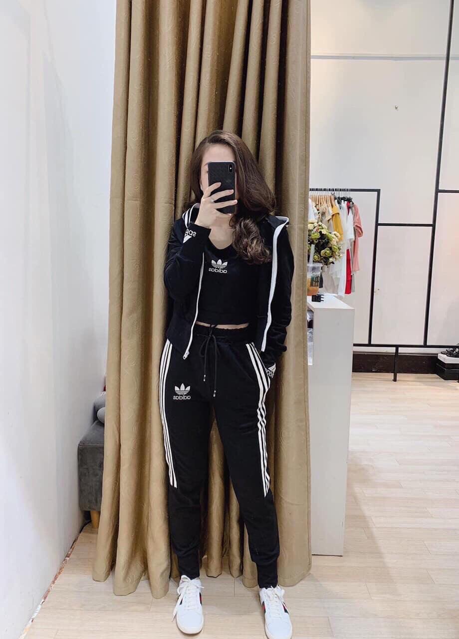 Sét bộ cotton 3 món phong cách thời trang cao cấp lđ 091905