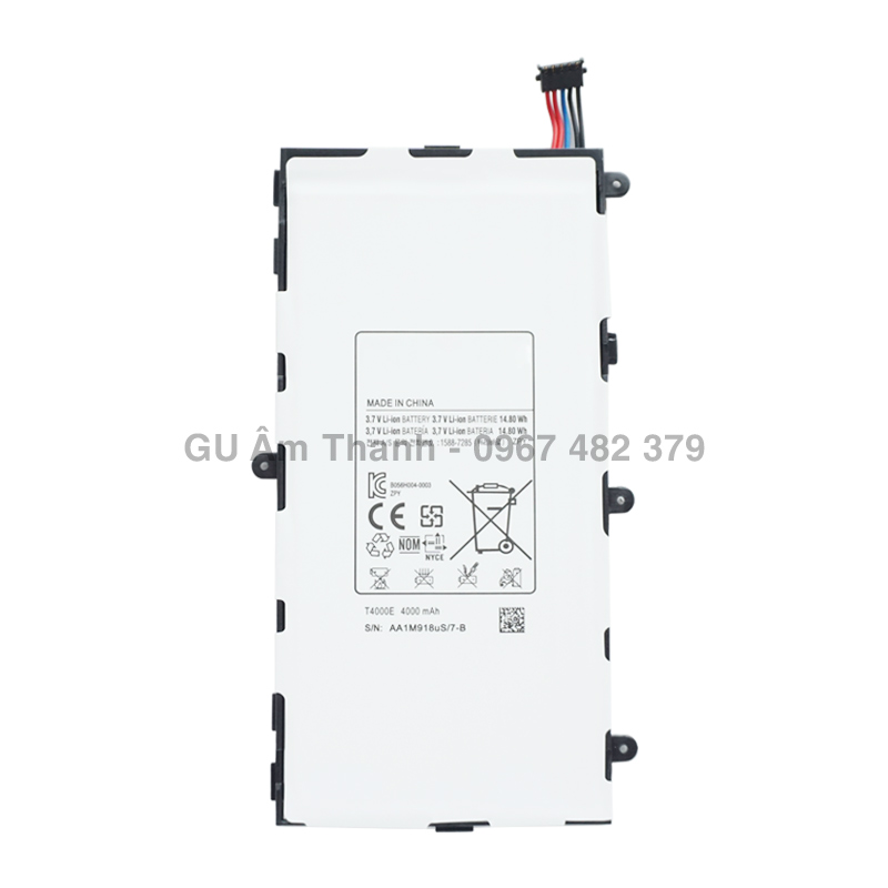 Pin thay thế cho samsung galaxy tab 3 7.0 sm-t211 4000mah zin