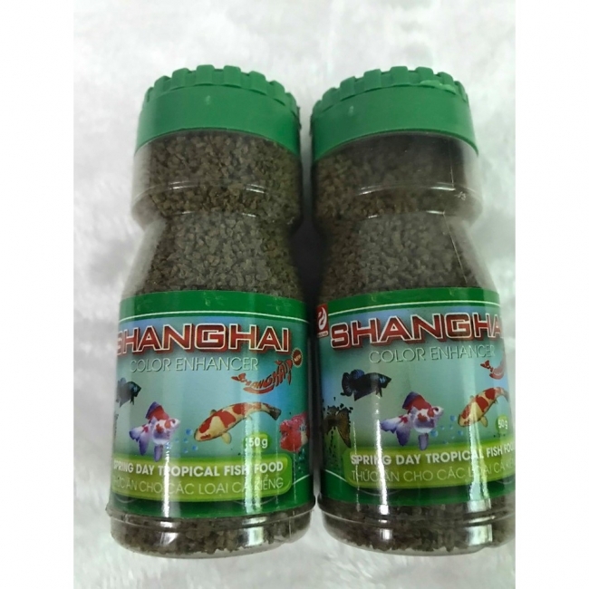 [HOÀN TIỀN 10%]Thức ăn dành cho cá cảnh Shanghai 100G