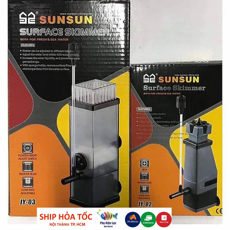 Lọc váng sun sun jy02- jy03 3w-5w