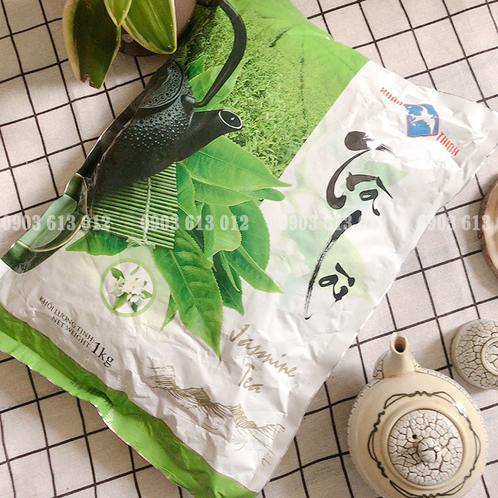 Trà lài, lục trà King - trà lài King Xuân Thịnh pha trà sữa 1kg
