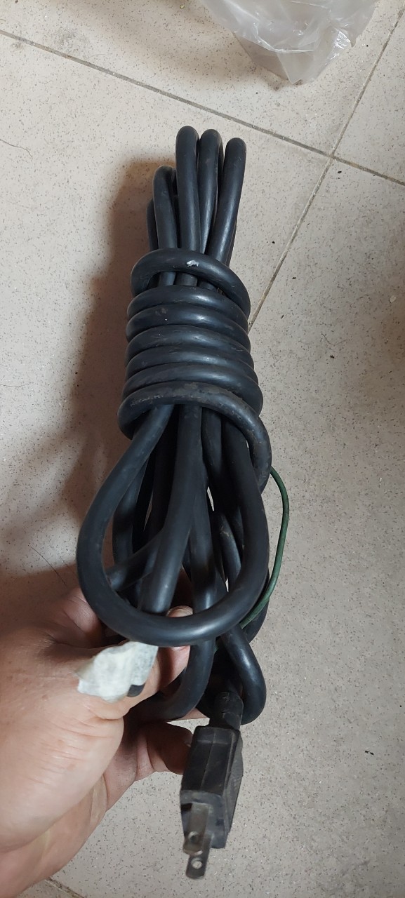 Dây điện nguồn cắt máy hàng bãi nhật