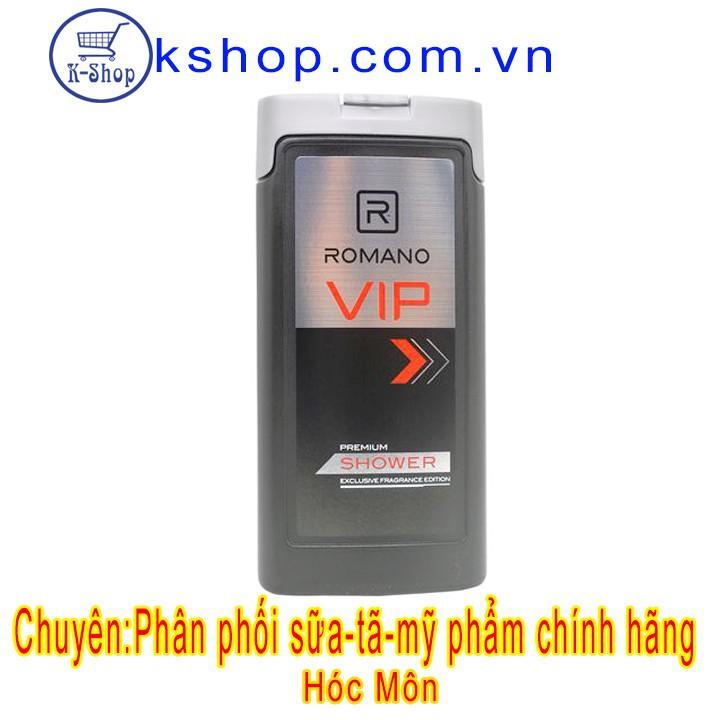 Sữa tắm cao cấp romano vip 180g