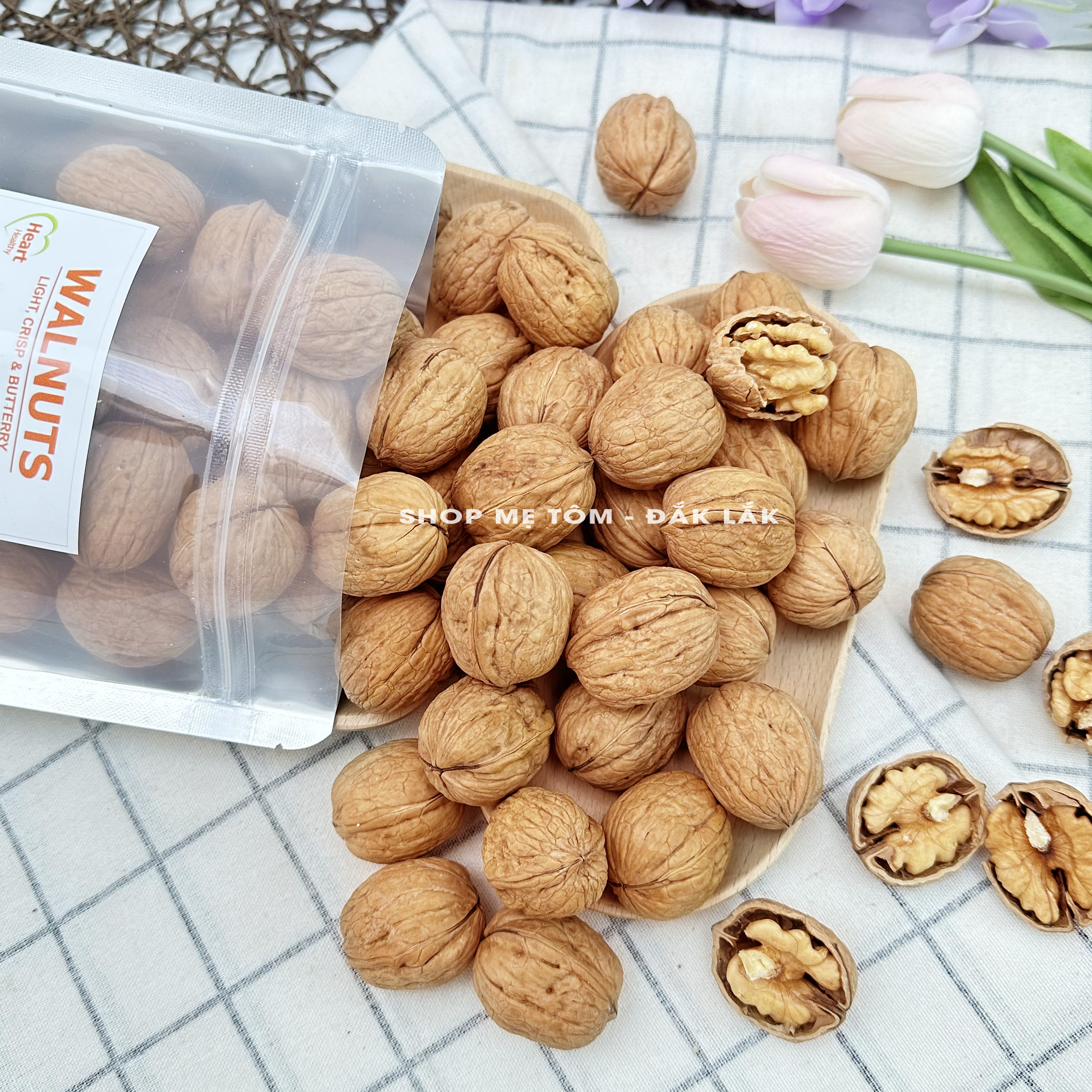 [500Gr] ÓC CHÓ VÀNG NHẬP KHẨU MỸ (NGUYÊN VỎ HOẶC NHÂN) shop vothithu90