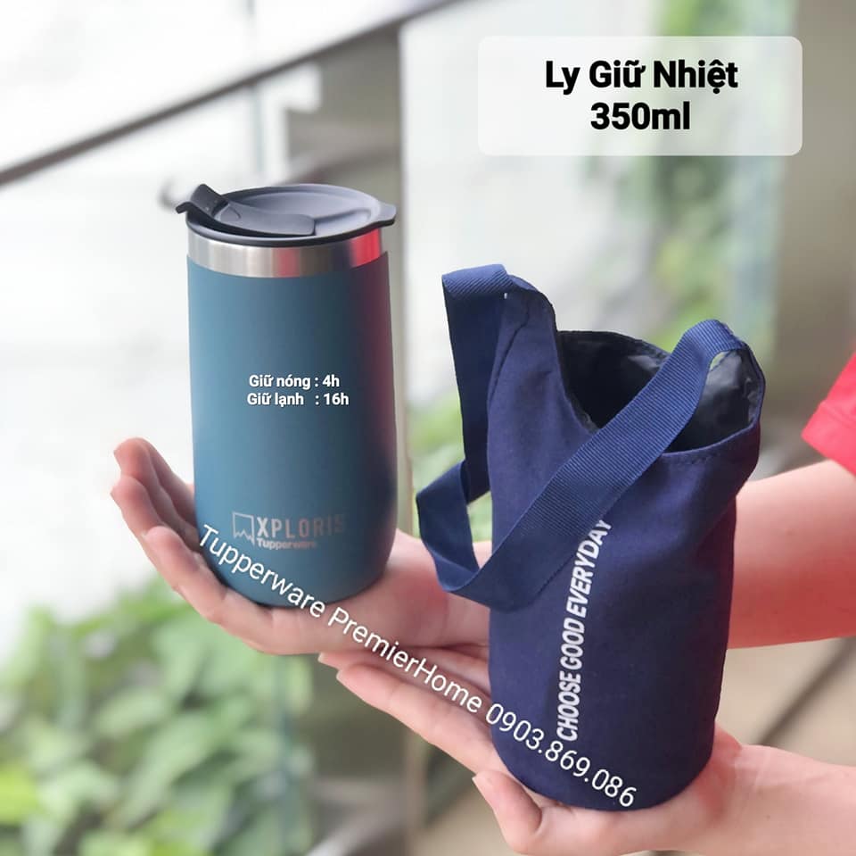 Ly Giữ Nhiệt Tupperware Xploris 350ml
