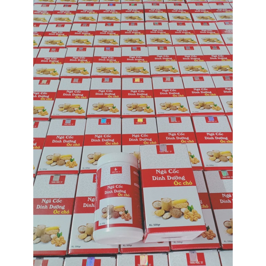Ngũ cốc dinh dưỡng óc chó thảo mộc 37 chính hãng, giúp bé ăn ngon, lợi sữa.