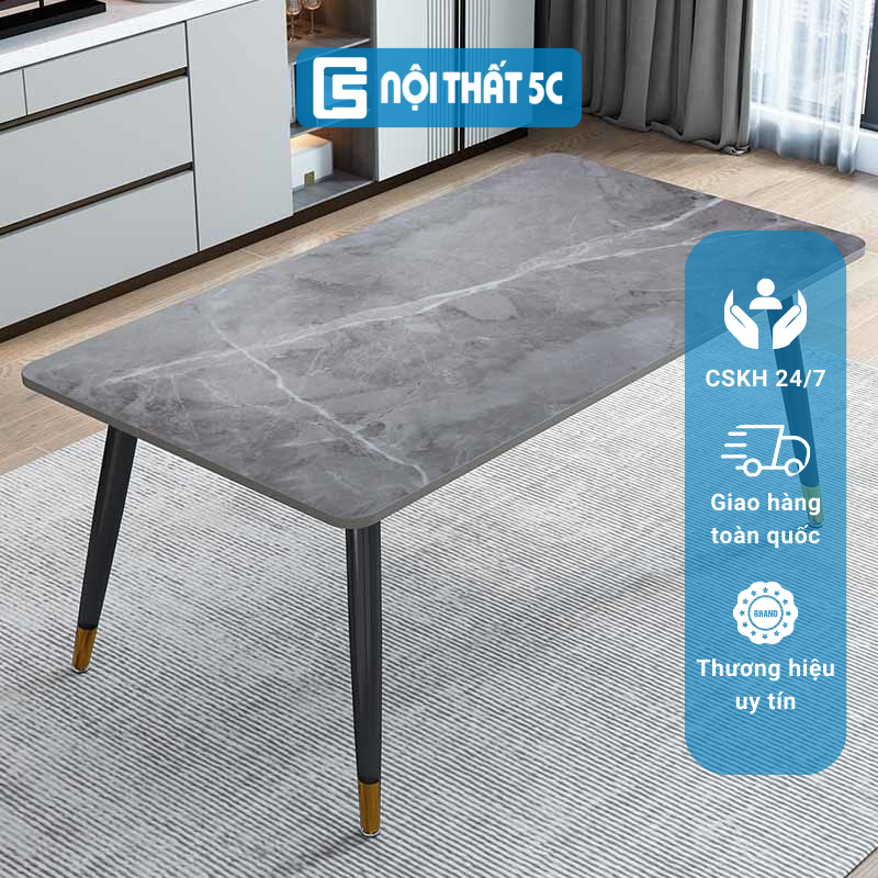 Bàn trà chữ nhật mặt vân đá sang trọng, bàn sofa chữ nhật phòng khách hình chữ nhật thiết kế ngồi bệt, ngồi cao đơn giản hiện đại