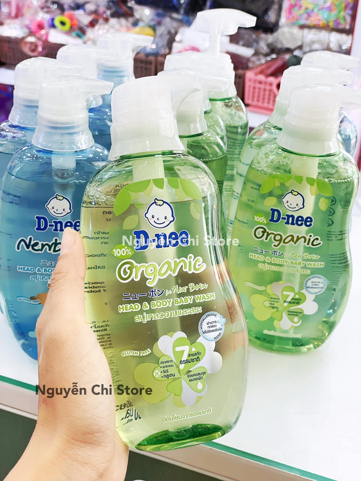 Sữa tắm gội em bé dnee 380l