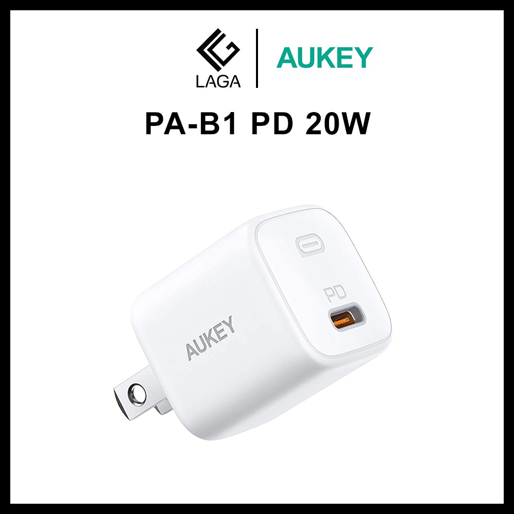 Cốc Sạc Aukey Omnia PD 20W USB-C Sạc Nhanh PA-B1