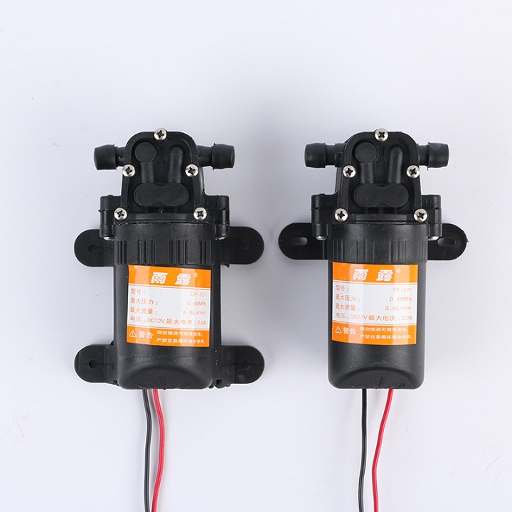 máy bơm tăng áp mini 12v - máy bơm mini 12v phun sương