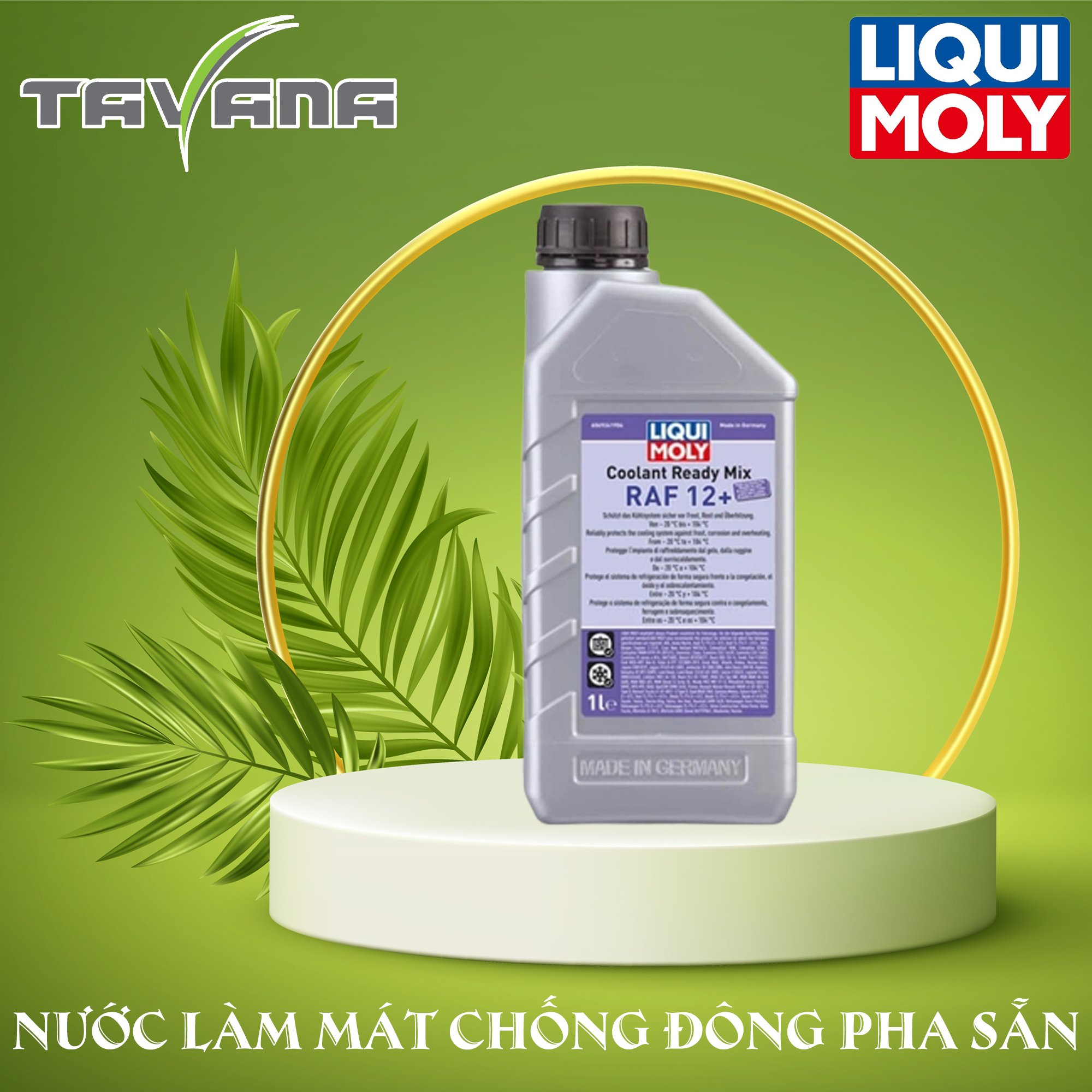 Nước làm mát chống đông pha sẵn Nanolight Liqui Moly 6924 - 1 Lít