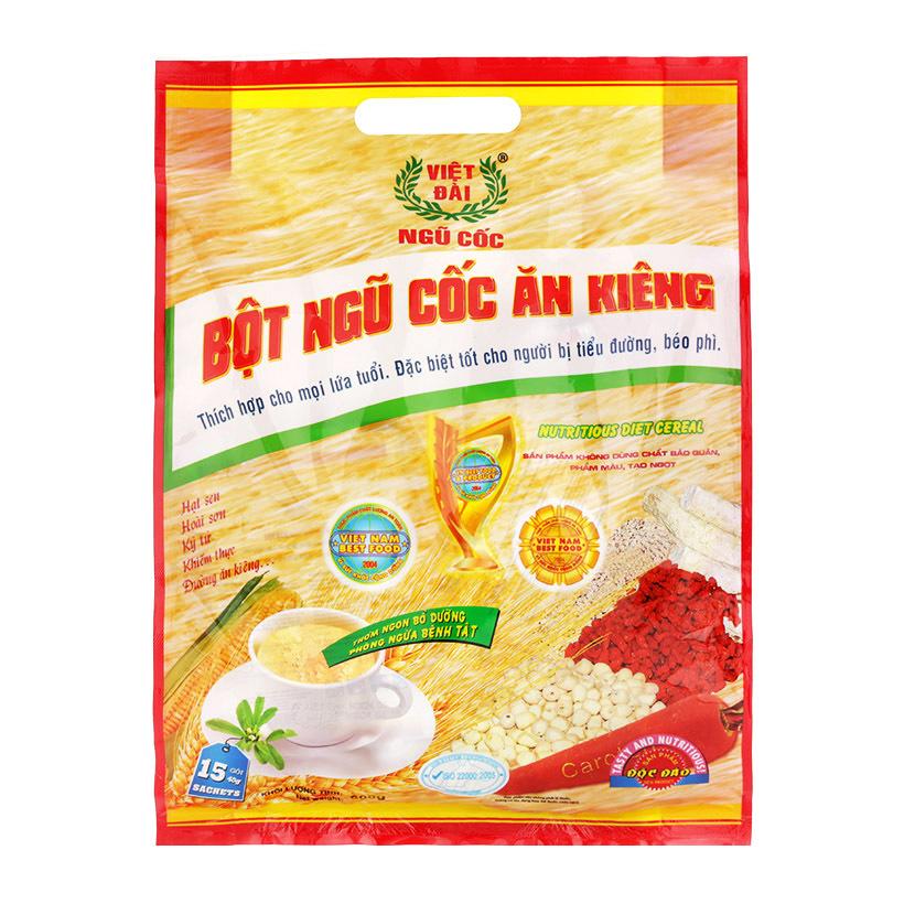 Bột ngũ cốc ăn kiêng việt đài 600g