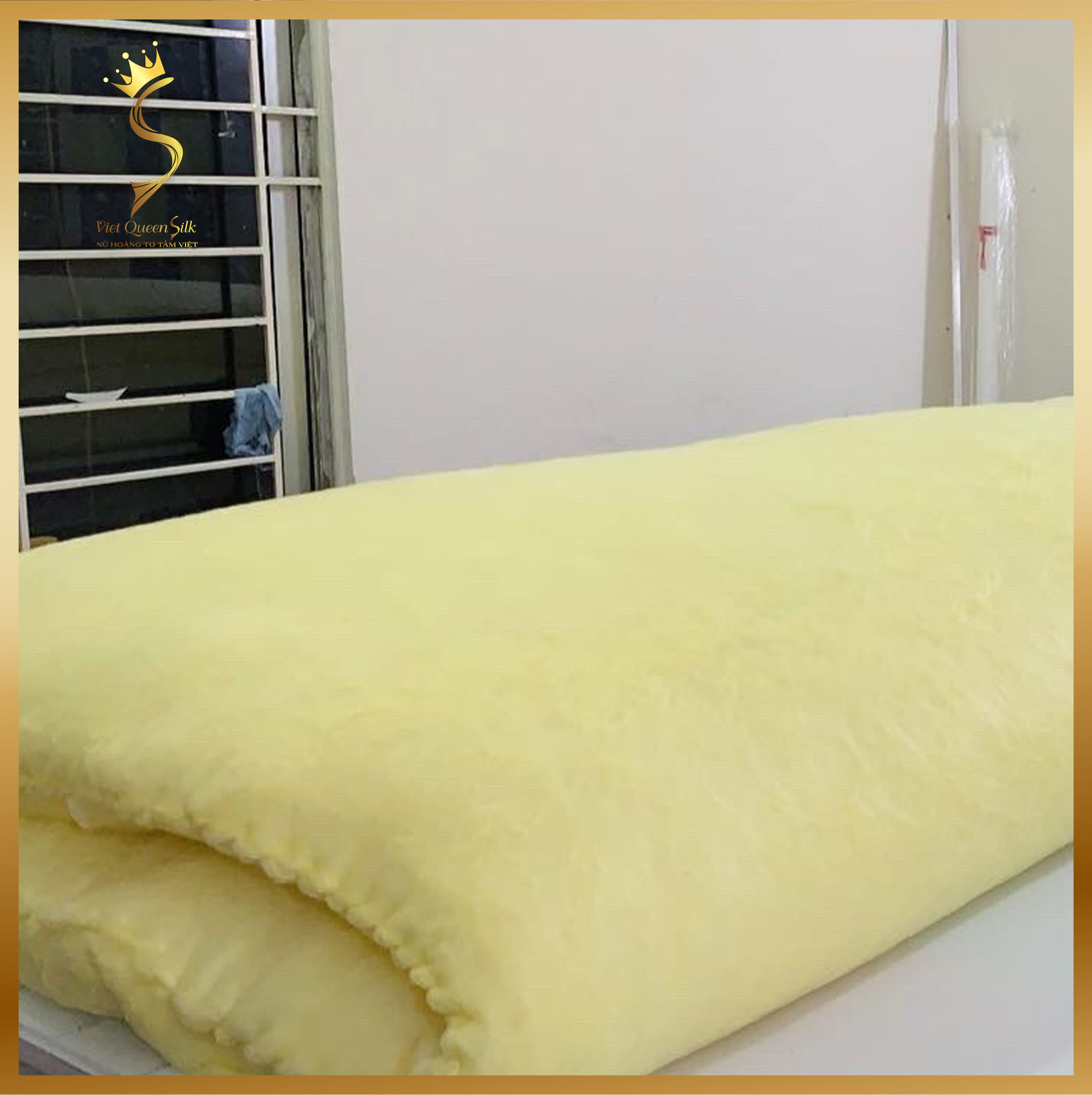 Ruột chăn hè thu, 100% tơ tằm tự dệt tự nhiên viet queen silk size 2.4m*2.8m, 100% tơ tằm cao cấp việt ,