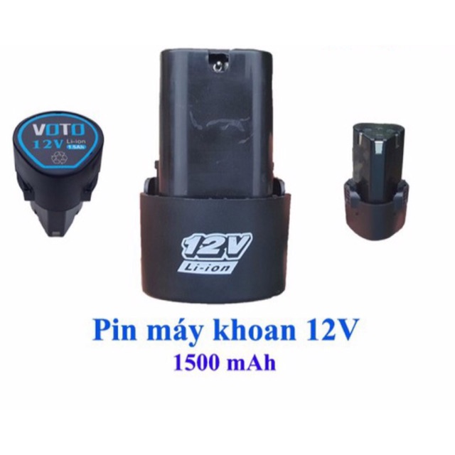 [ loại 1 ] Pin  cho máy khoan ,pin máy khoan , pin máy khoan 12v gia rẻ, , Pin máy khoan, pin khoan 12V, bắt vít pin, khoan pin cầm tay