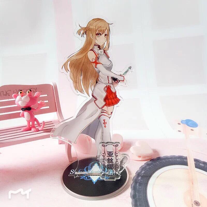 Standee tượng mica trong nhân vật Sword Art Online Asuna mẫu ngẫu nhiên