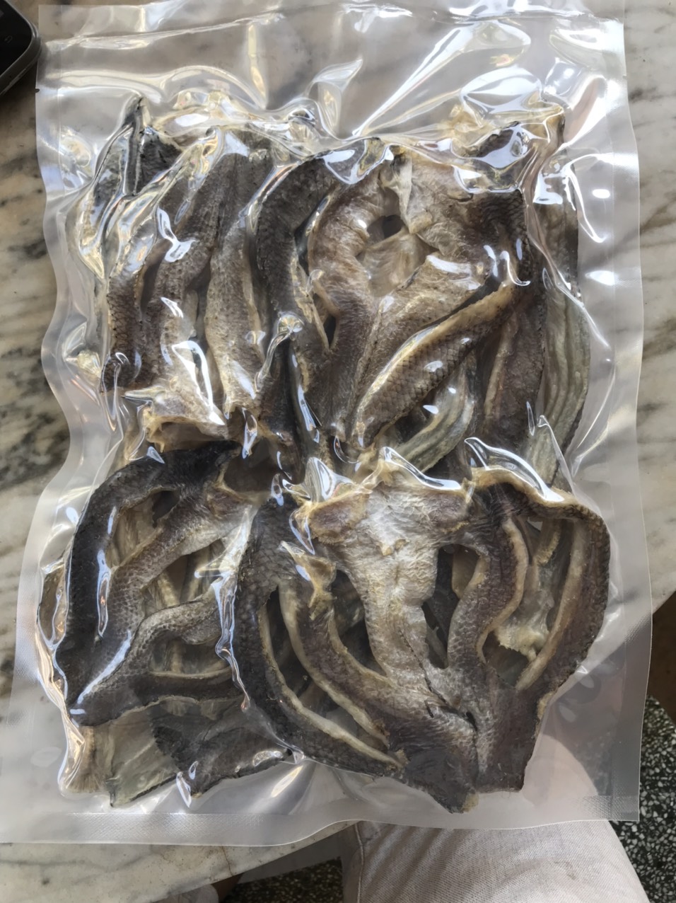 0,5kg khô cá lóc non xẻ