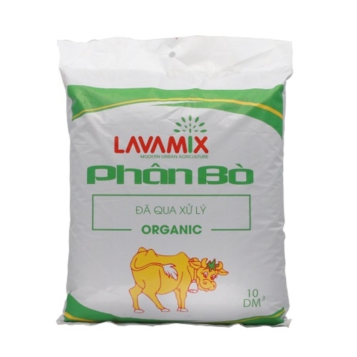 [HCM]Phân Bò Khô Đã Xử Lý Bao (10dm3)